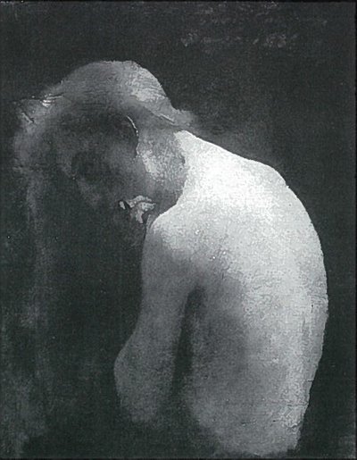 Weiblicher Halbakt von Lovis Corinth